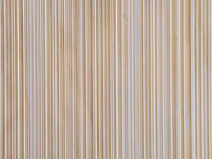 Close up of Weldtex plywood pattern consisting of a combed, striated, brushed wood appearance common in mid-century modern homes and design