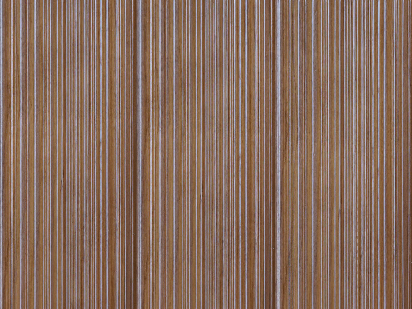 Side by side Weldtex tongue & groove cherry hardwood plank consisting of a combed, striated, brushed wood appearance common in mid-century modern homes and design