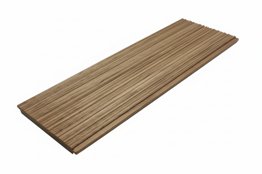 Weldtex combed walnut hardwood plank