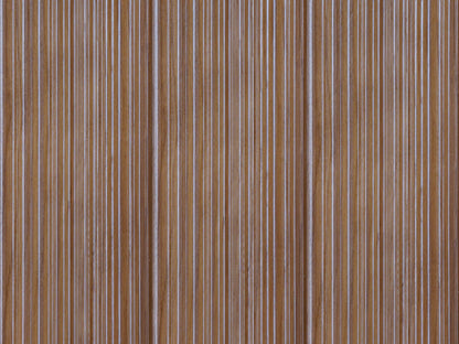 Side by side Weldtex tongue & groove cherry hardwood plank consisting of a combed, striated, brushed wood appearance common in mid-century modern homes and design