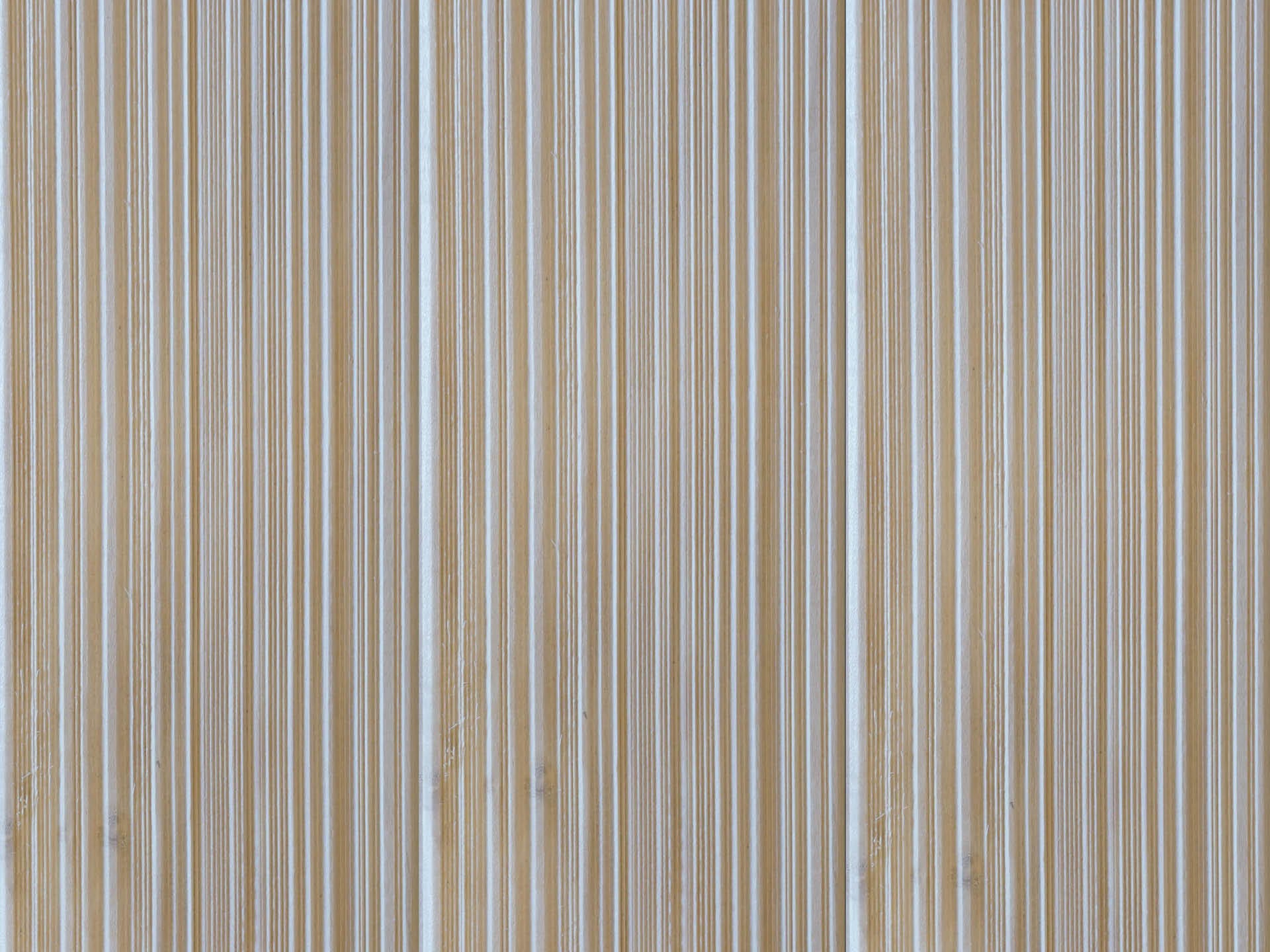 Side by side of Weldtex tongue & groove poplar hardwood plank consisting of a combed, striated, brushed wood appearance common in mid-century modern homes and design